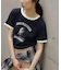 レトロスポーツプリントTシャツ