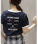 レトロスポーツプリントTシャツ