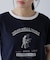 レトロスポーツプリントTシャツ