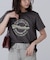 サークルロゴプリントTシャツ