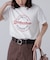 サークルロゴプリントTシャツ
