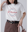 サークルロゴプリントTシャツ