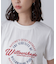 サークルロゴプリントTシャツ