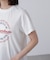 サークルロゴプリントTシャツ