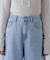 甘織ワイドデニムパンツ