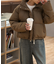 スタンドショート中綿ブルゾン