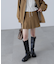 〈セットアップ対応〉プリーツミニスカート