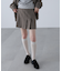 〈セットアップ対応〉プリーツミニスカート