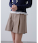 〈セットアップ対応〉ツータックキュロットパンツ