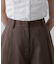 〈セットアップ対応〉ツータックキュロットパンツ