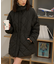 ウエストドロストキルティングコート