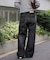 〈フリーズマート別注〉PICCADILLY ベーシックワイドデニムパンツ