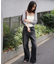 〈フリーズマート別注〉PICCADILLY ベーシックワイドデニムパンツ
