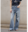 〈フリーズマート別注〉PICCADILLY ベーシックワイドデニムパンツ