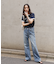 〈フリーズマート別注〉PICCADILLY ベーシックワイドデニムパンツ