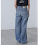 〈フリーズマート別注〉PICCADILLY ベーシックワイドデニムパンツ
