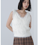 ロングシャギーノースリニット
