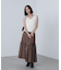 ロングシャギーノースリニット