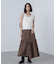ロングシャギーノースリニット