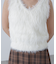 ロングシャギーノースリニット