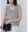 ロングシャギーノースリニット
