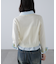 シャツフェイクレイヤードポロカーディガン
