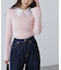 白襟レースニット