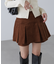 プリーツショートパンツ