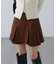 プリーツショートパンツ
