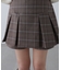 プリーツショートパンツ