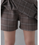 プリーツショートパンツ