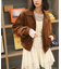 コーデュロイ中綿ブルゾン