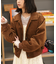 コーデュロイ中綿ブルゾン