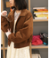 コーデュロイ中綿ブルゾン