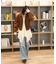 コーデュロイ中綿ブルゾン