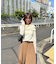 袖口ボタンオフショルニット〈MFM〉