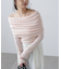 袖口ボタンオフショルニット〈MFM〉