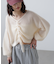 前後2WAYドロストショート丈ニット