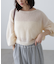 前後2WAYドロストショート丈ニット