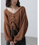 前後2WAYドロストショート丈ニット