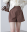 ハイウエストショートパンツ