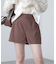ハイウエストショートパンツ