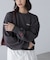 サンリオキャラクターズコラボ SHORT SWEAT ショートスウェット 胸LOGO×袖RIBBON
