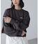 サンリオキャラクターズコラボ SHORT SWEAT ショートスウェット 胸LOGO×袖RIBBON