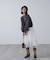 サンリオキャラクターズコラボ SHORT SWEAT ショートスウェット 胸LOGO×袖RIBBON