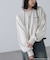 サンリオキャラクターズコラボ SHORT SWEAT ショートスウェット 胸LOGO×袖RIBBON