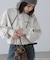 サンリオキャラクターズコラボ SHORT SWEAT ショートスウェット 胸LOGO×袖RIBBON