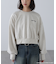 サンリオキャラクターズコラボ SHORT SWEAT ショートスウェット 胸LOGO×袖RIBBON