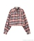 サンリオキャラクターズコラボ CHECK SHIRT チェックシャツ