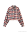 サンリオキャラクターズコラボ CHECK SHIRT チェックシャツ